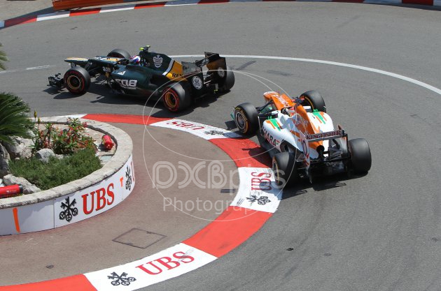 Vitaly Petrov, Caterham F1 Team, Paul di Resta, Sahara Force India F1 Team